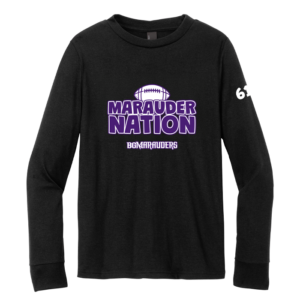 Marauder Nation District Youth Perfect Tri Long Sleeve Tee