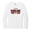 DT132Y-WHITE-CHECKEREDGAMEDAY Checkered Game Day District Youth Perfect Tri Long Sleeve Tee