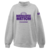 Marauder Nation Pennant Women's Juliet Mockneck
