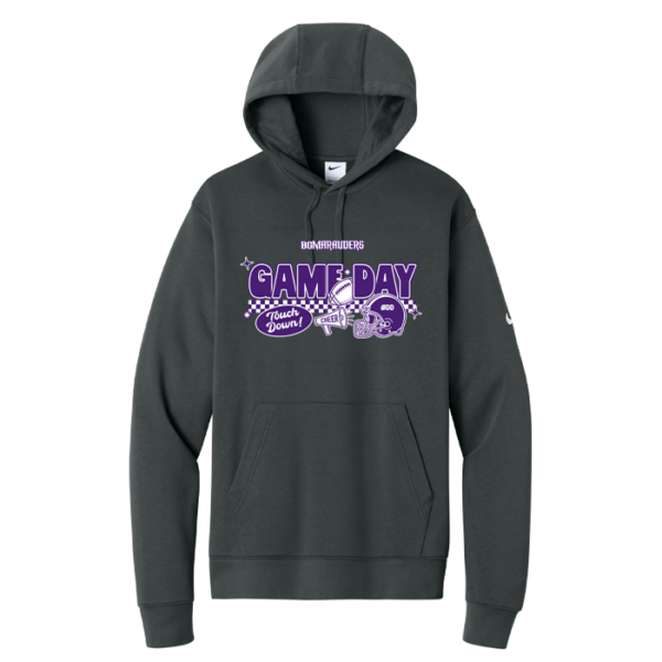 Checkered Game Day Nike Club Fleece Pullover Hoodie