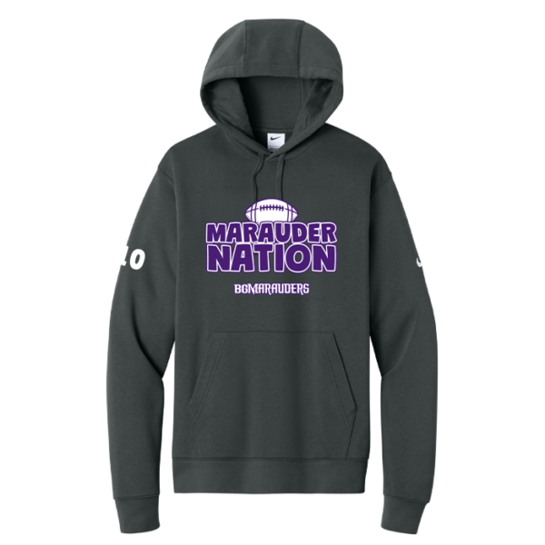 Marauder Nation Nike Club Fleece Pullover Hoodie