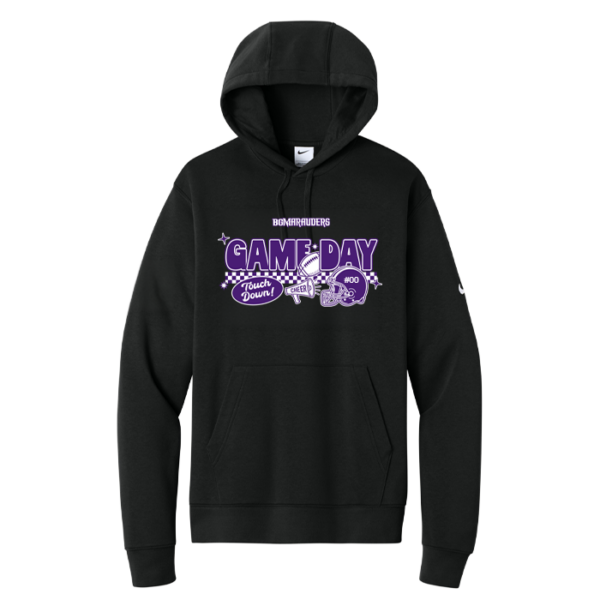 Checkered Game Day Nike Club Fleece Pullover Hoodie