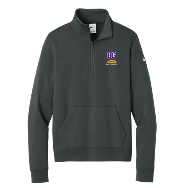Nike Women's Club Fleece Sleeve Swoosh 1/2-Zip
