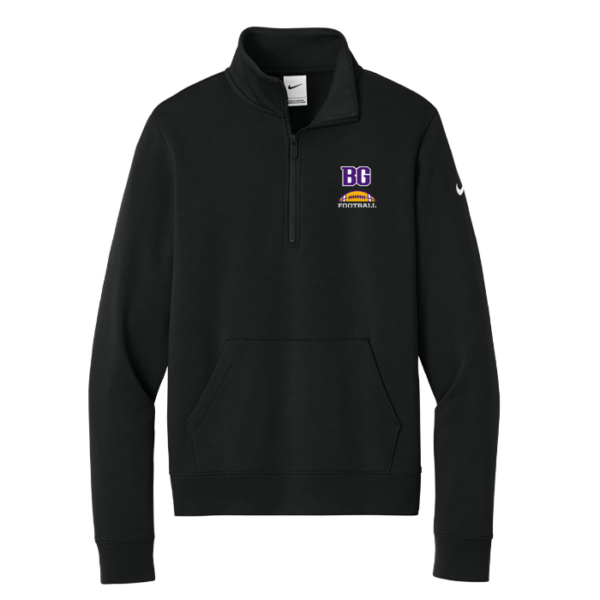 Nike Women's Club Fleece Sleeve Swoosh 1/2-Zip