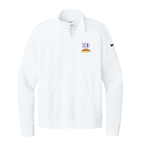 Nike Women's Club Fleece Sleeve Swoosh 1/2-Zip
