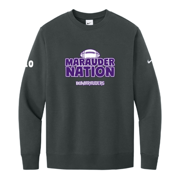 Marauder Nation Nike Club Fleece Crew