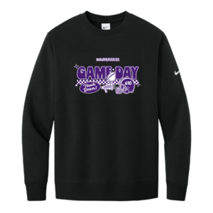 Checkered Game Day Nike Club Fleece Crew