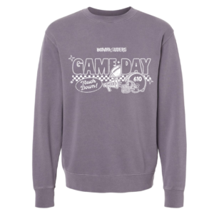 Checkered Game Day Independent Trading Midweight Pigment-Dyed Crewneck