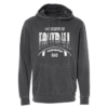 Stripe Football Independent Trading Midweight Pigment-Dyed Hoodie