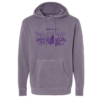 Checkered Game Day Independent Trading Midweight Pigment-Dyed Hoodie