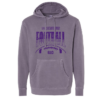 Stripe Football Independent Trading Midweight Pigment-Dyed Hoodie