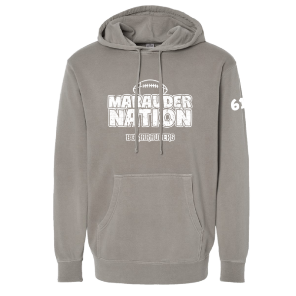 Marauder Nation Independent Trading Midweight Pigment-Dyed Hoodie